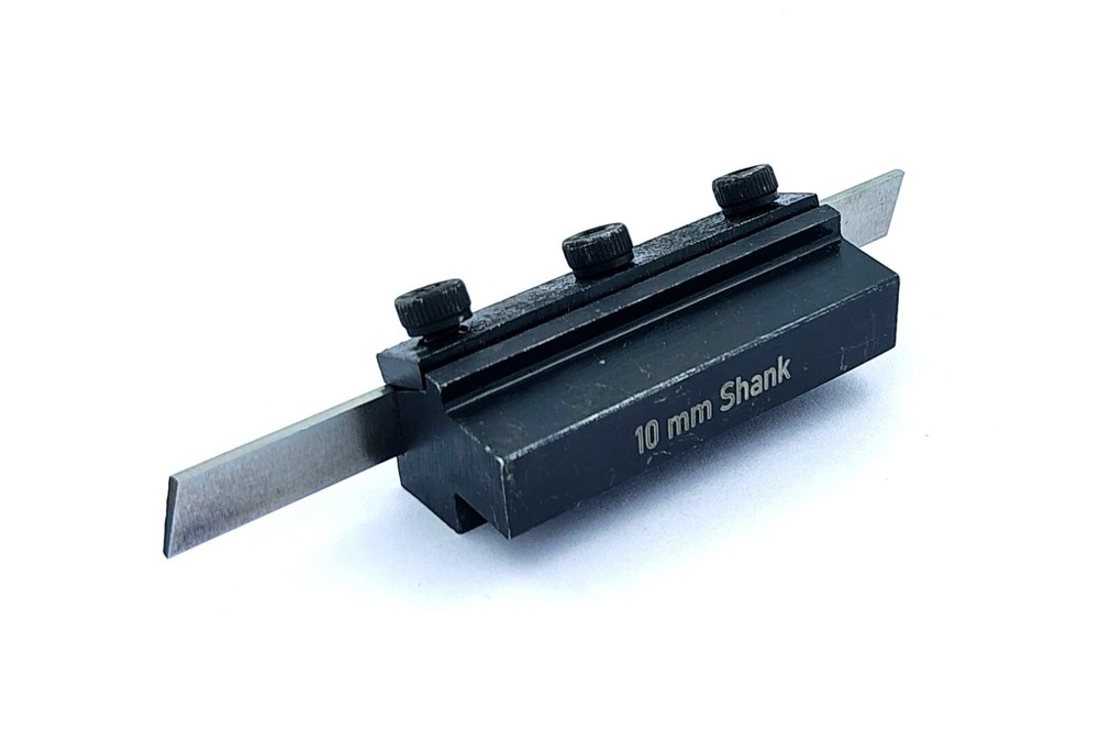 ADI Non- Adjustable T-Parting Cut off Holder with Blade for Lathe Machine Tool