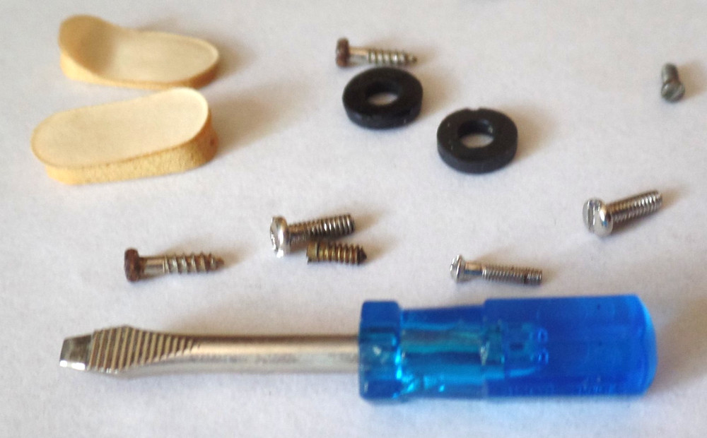 Vintage Miniature Screwdriver with Mini Screws