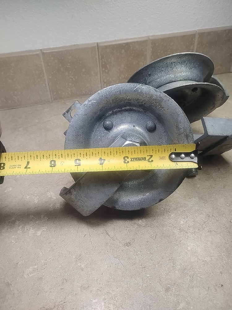 Sliding Gate Rollers, 5 5/8" Pipe Track Wheels for Chain Link Double U-2 Pack