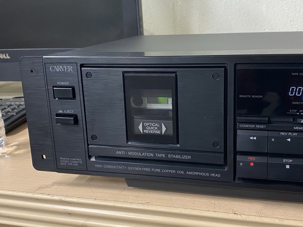 Carver TDR-1500U Stereo Cassette Deck (SERVICED)