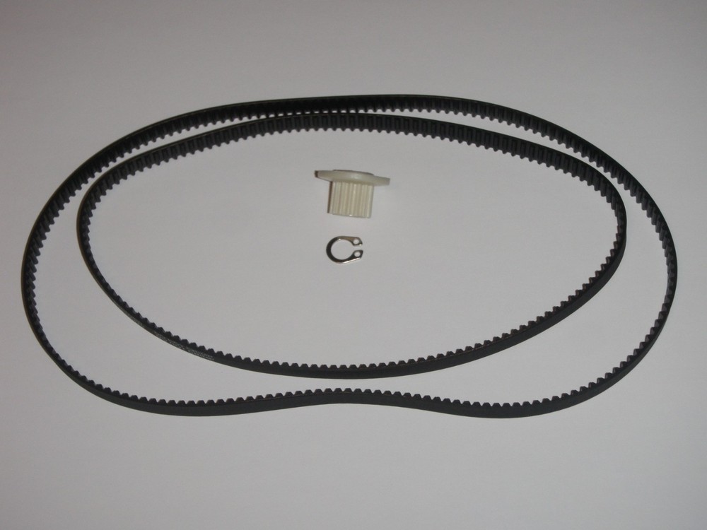 Belt Set + Small Gear for Wolfgang Puck Bread Maker Models BBME025 WPBME025