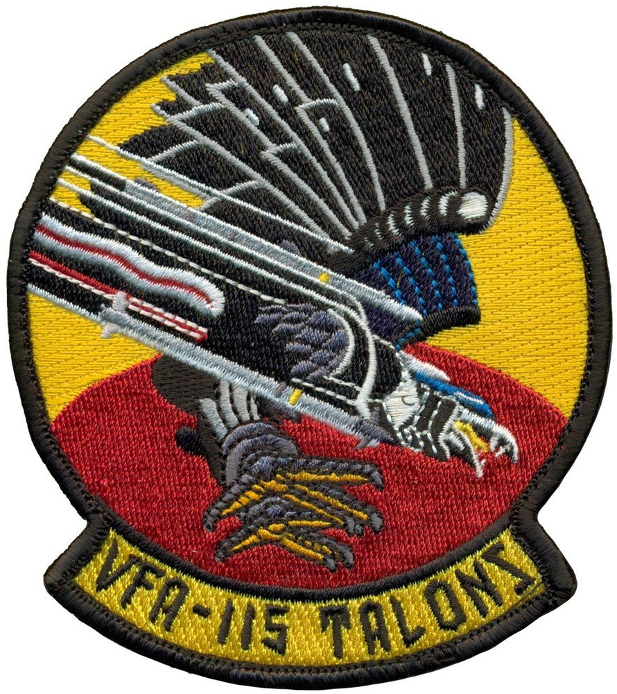 USN STRIKE FIGHTER SQUADRON 115 (VFA-115) - TALONS PATCH
