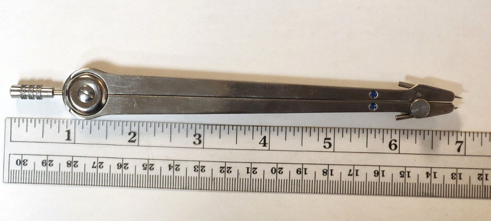 LUTZ Divider Drafting Tool Compass with Box