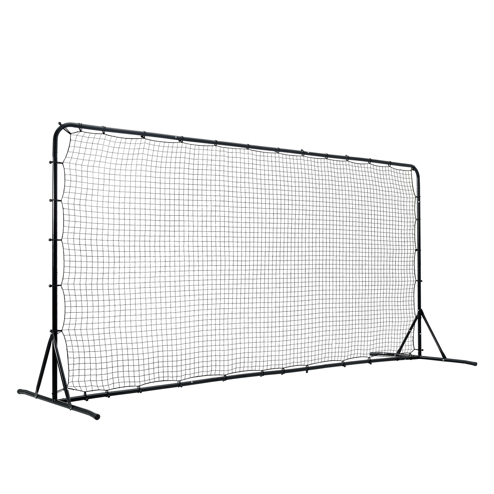 VEVOR 12x6FT Soccer Rebounder Net Iron Soccer Training Equipment Portable Bag