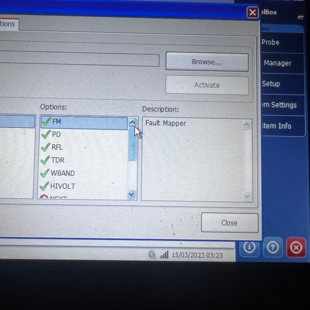 Exfo FTB-635-V2XAA Module for Exfo FTB-1 Mainframe