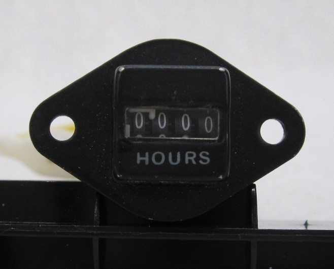 ELECTRO-DYNAMICS 16C8CK Time Totalizing Meter, Hobbs Meter, Hour Meter, 28V DC