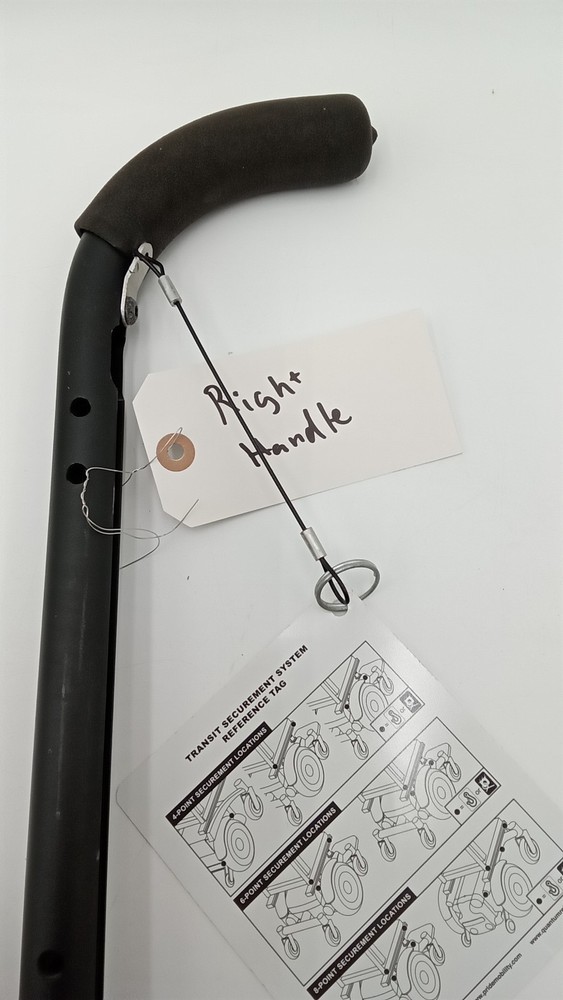 Pride Mobility Push Handles for Quantum Q6 Edge Power Wheelchair