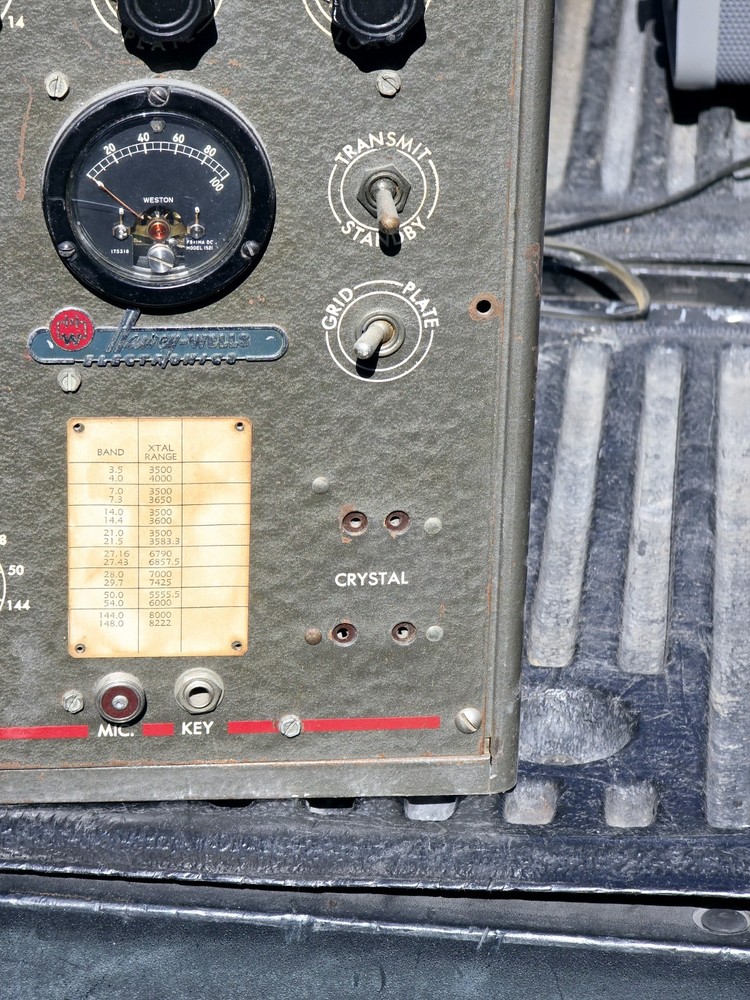 Harvey-Wells TBS-50A Ham Radio Transmitter UNTESTED