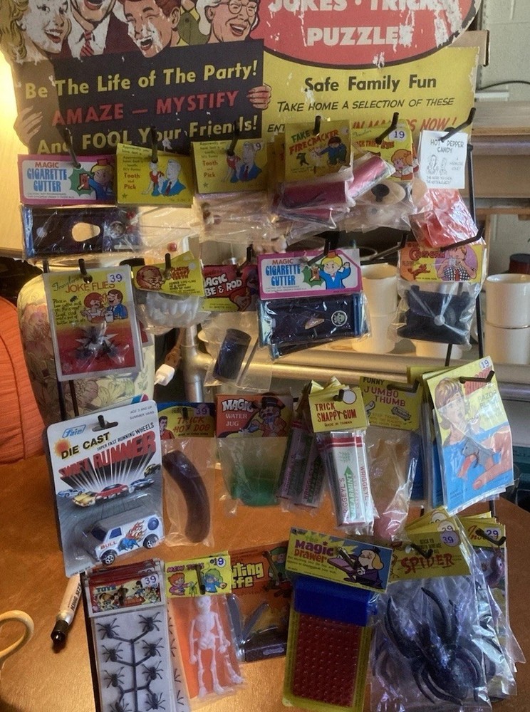 Vintage magic tricks puzzles games