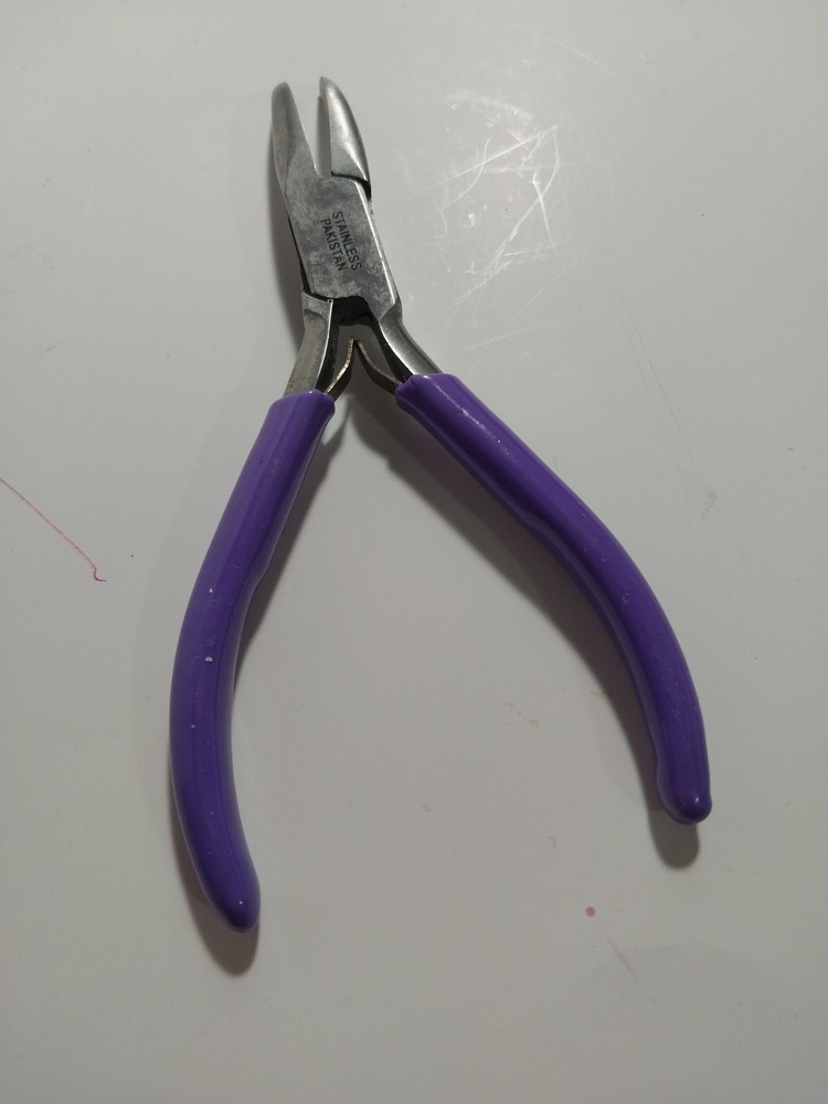 5" Micro Mini Bent Nose Pliers