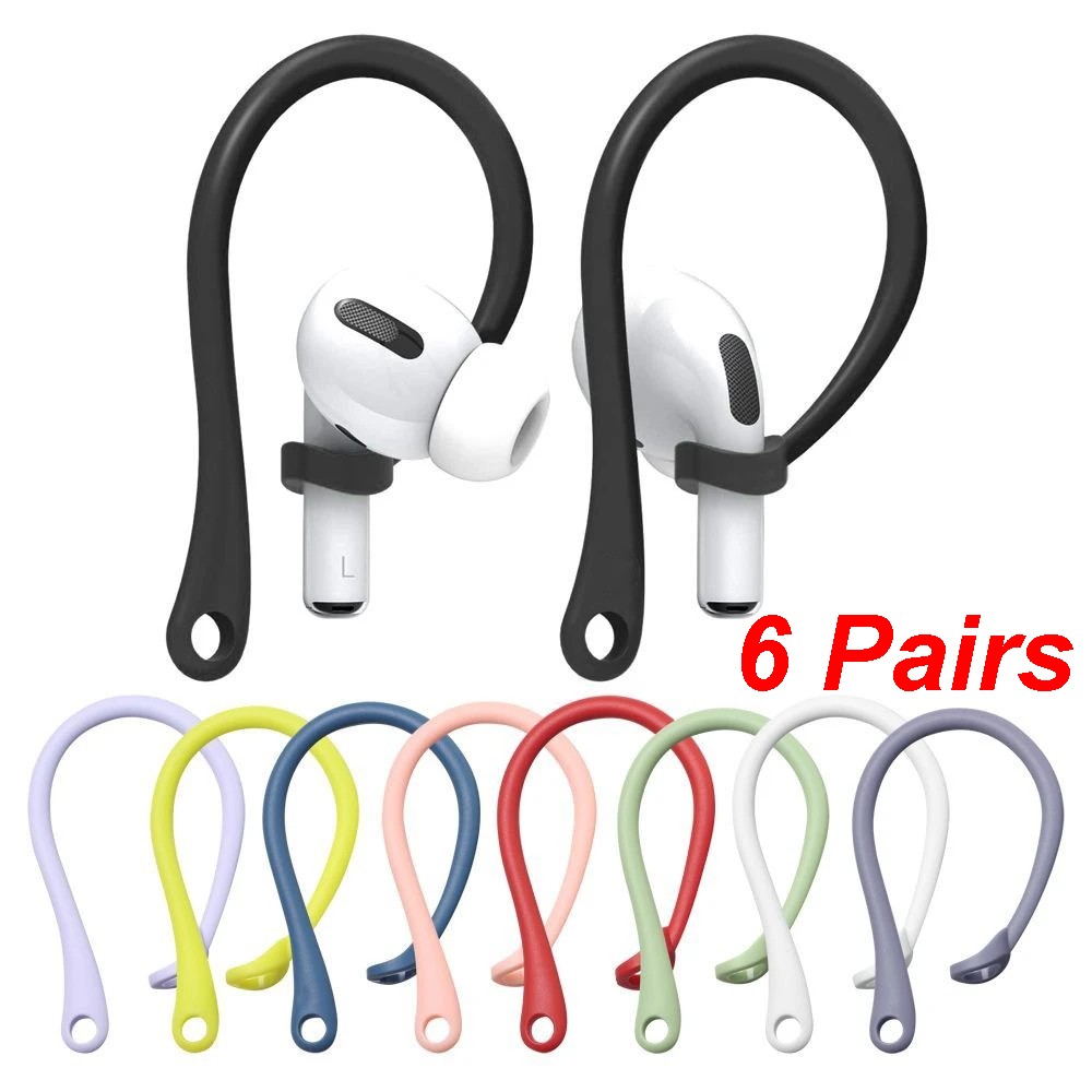 3pc Random Soft Silicone Ear Hooks Anti-fall Bluetooth Earphone Holder