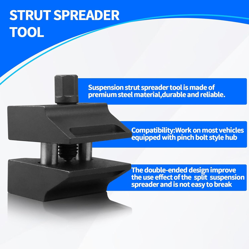 Universal Suspension Strut Split Hub Steering Knuckle Spreader Tool, Strut Sprea