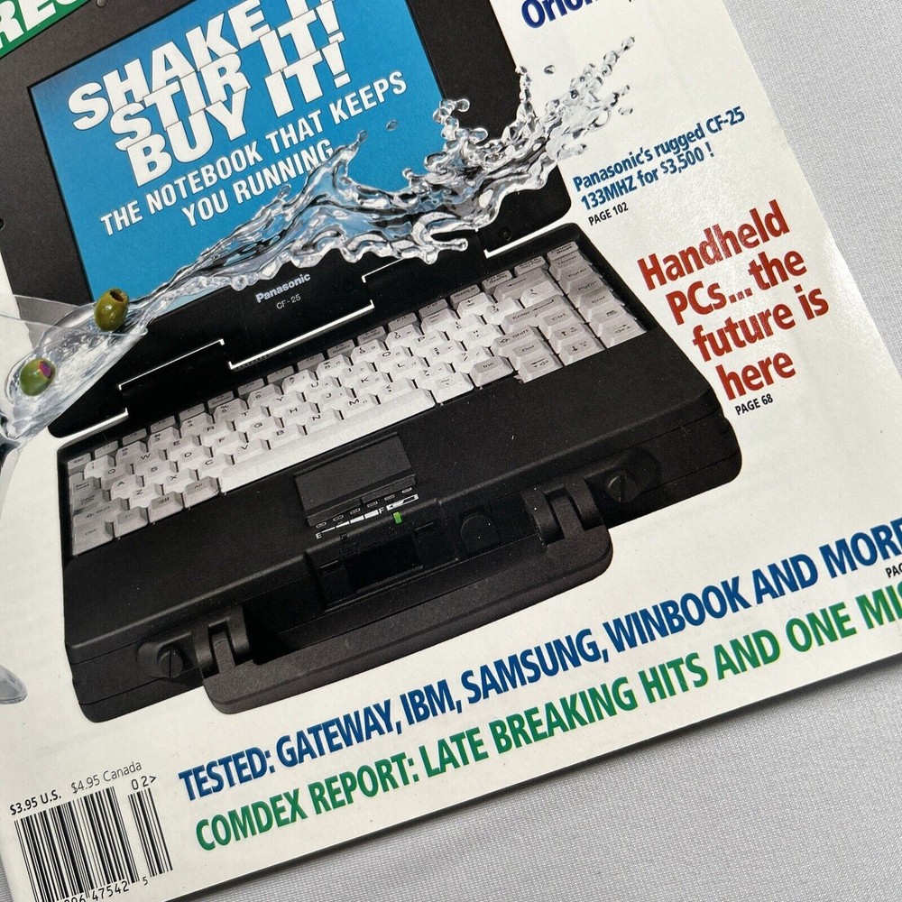 Portable Computing Direct Shipper Premium Issue 1997 Handheld PC Catalog