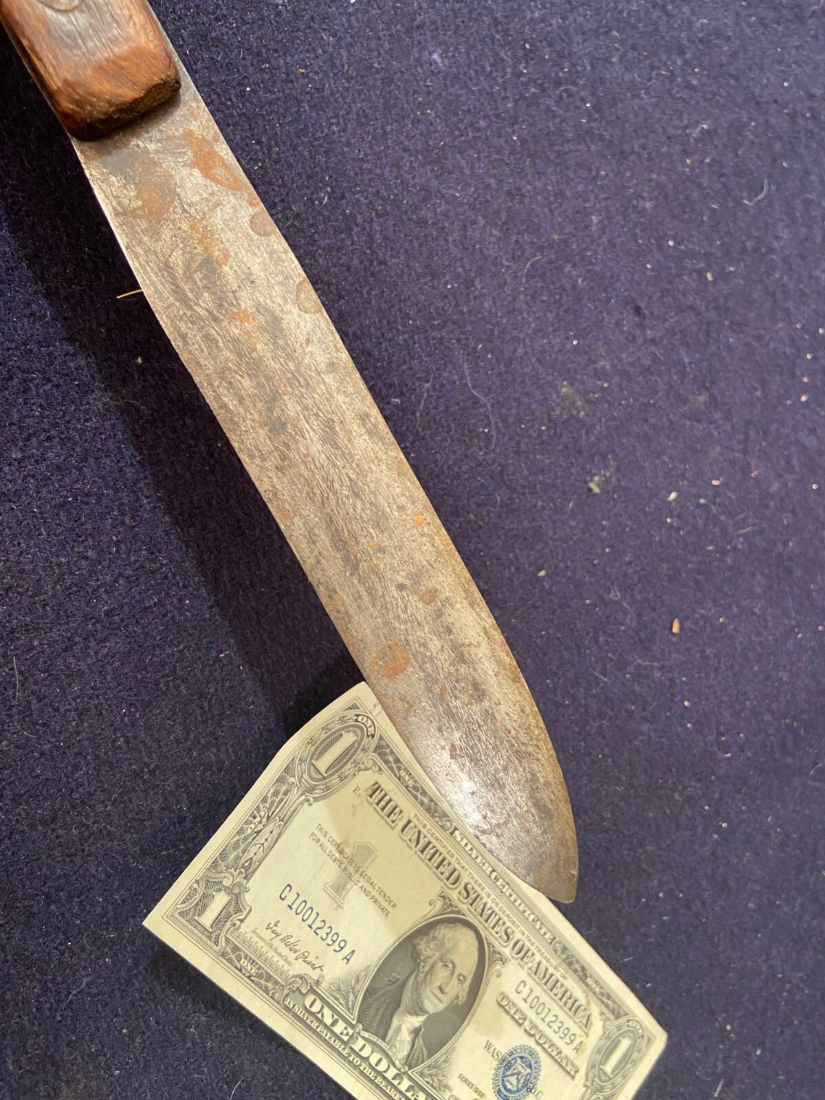 AMAZING 11” LONG HISTORIC INDIAN EARLY FUR TRADE ERA Boot KNIFE Dagger