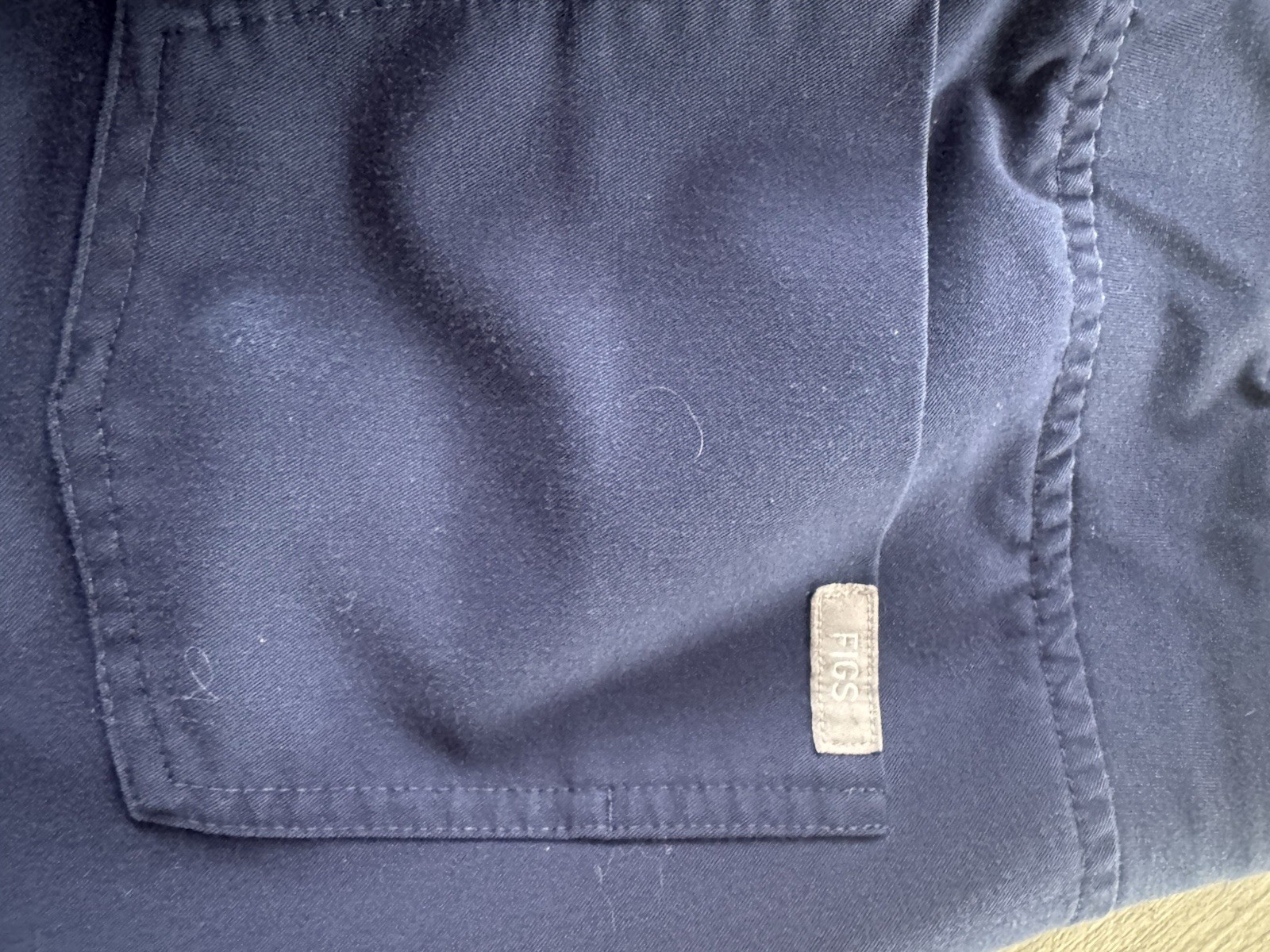 FIGS scrubs women set Blue Navy M Tech Collection Read