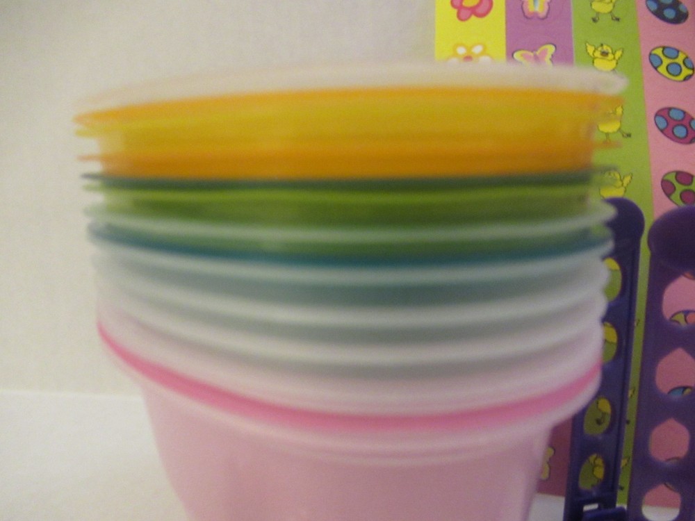 Easter Egg Decorating Kit (Cups, Magic Crayons, Dye Tablets, Egg Dippers & More)