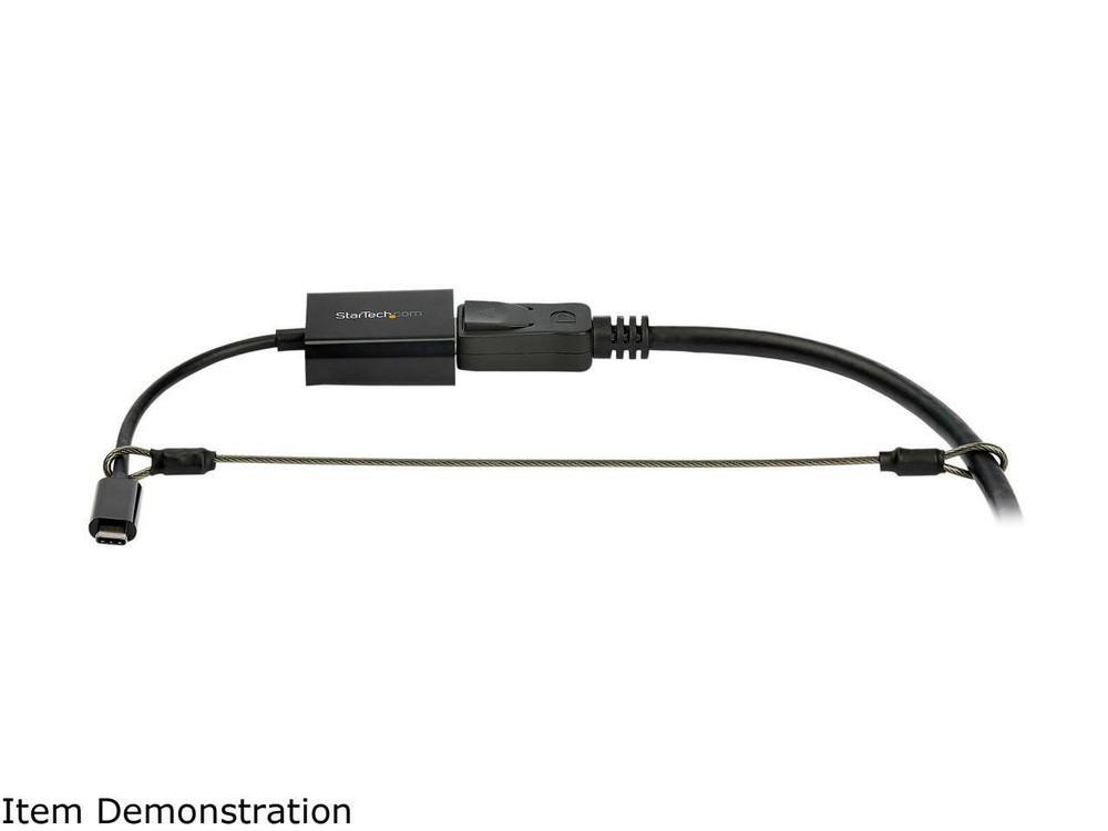 StarTech CONNLOCKPK5 Security Tether Cable 5 Pack Universal Steel Anti-Theft