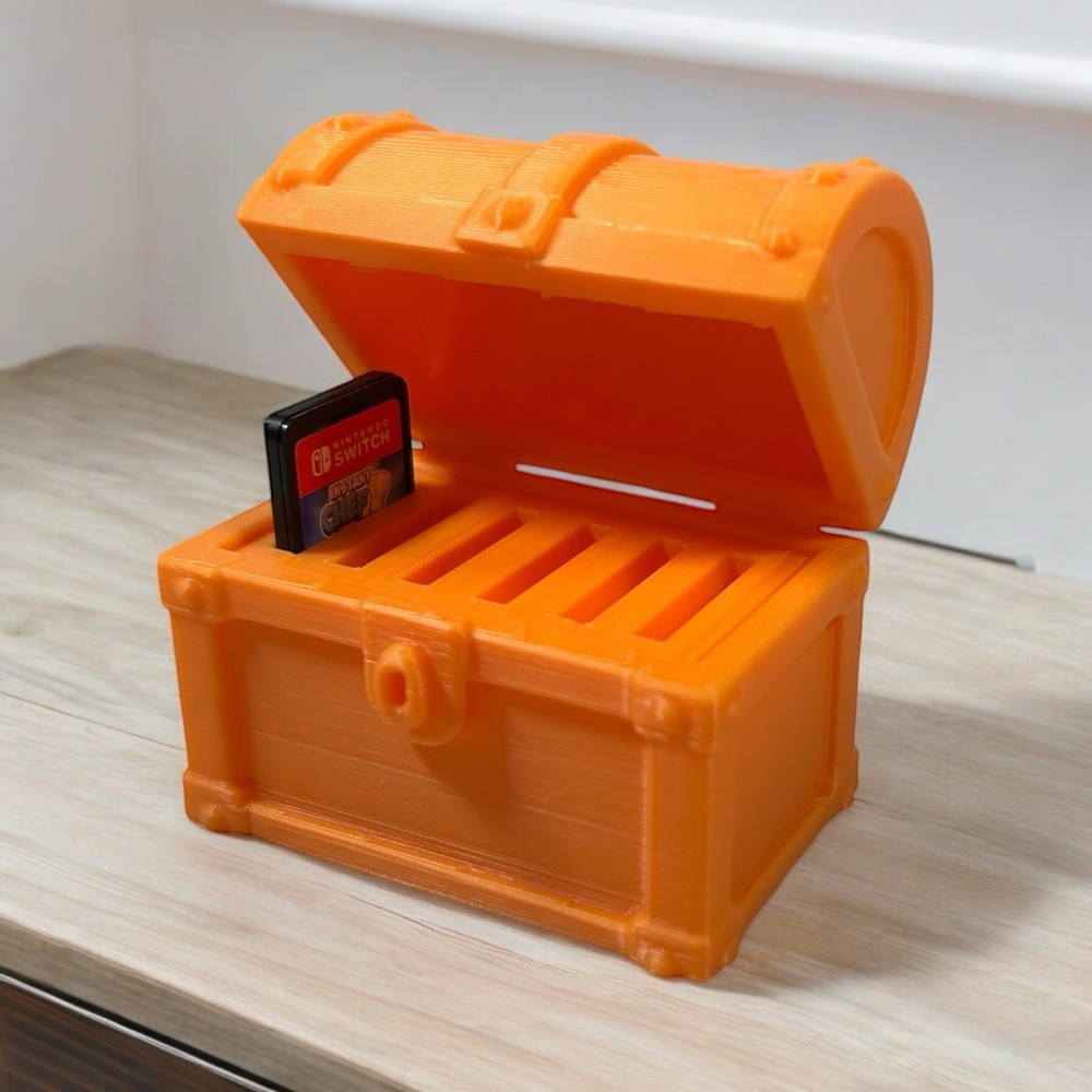 Treasure Chest Switch Game Holder | Switch 2 Game Crate