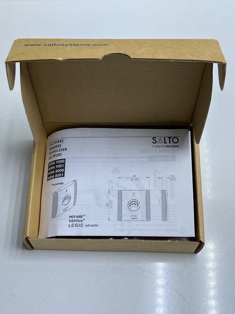 Salto WRM9001 Prox Modular Wall Reader Access Control Security Entry Unit
