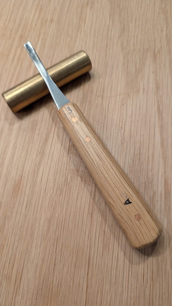 Denny Bent Bent #3 3/16" Carving Tool Gouge