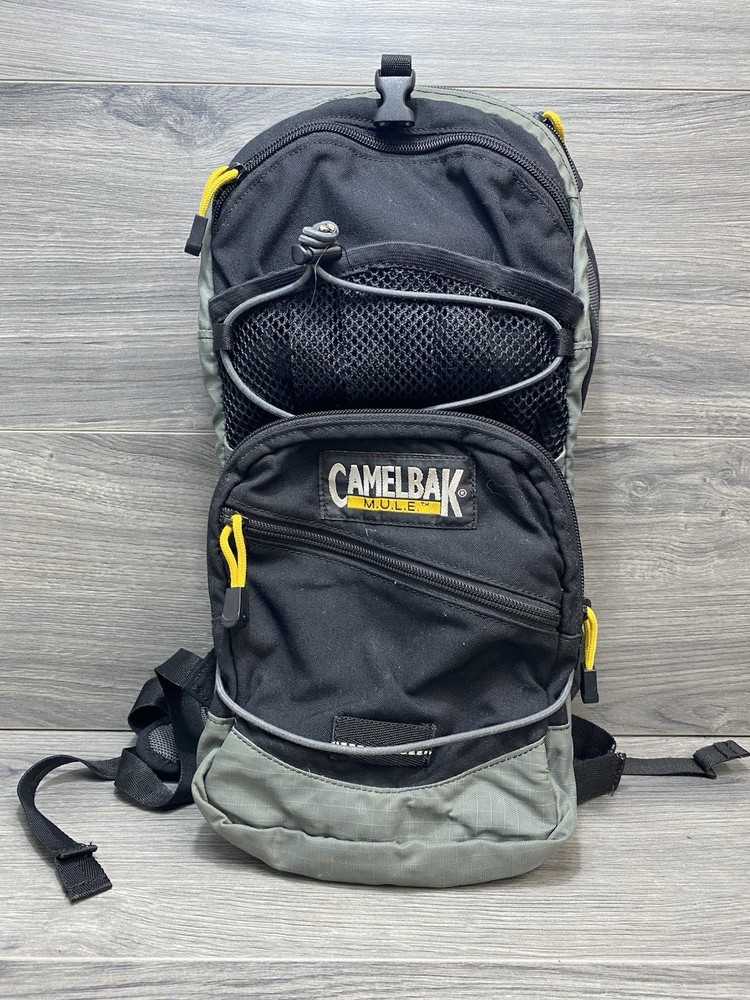 Camelback Mule Hydration Backpack No Bladder Black Hiking Camping Vintage
