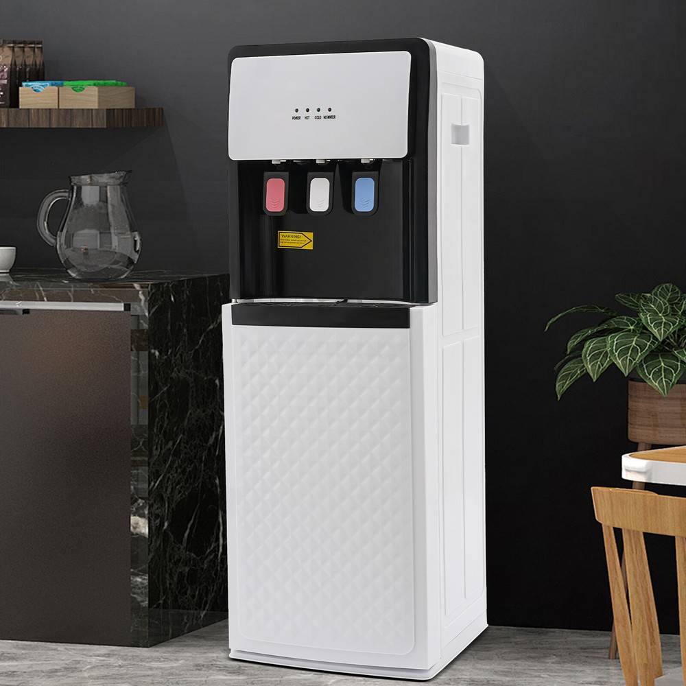 Hot & Cold Water Dispenser Standing Bottom Loading Water Drinking Machine 500W