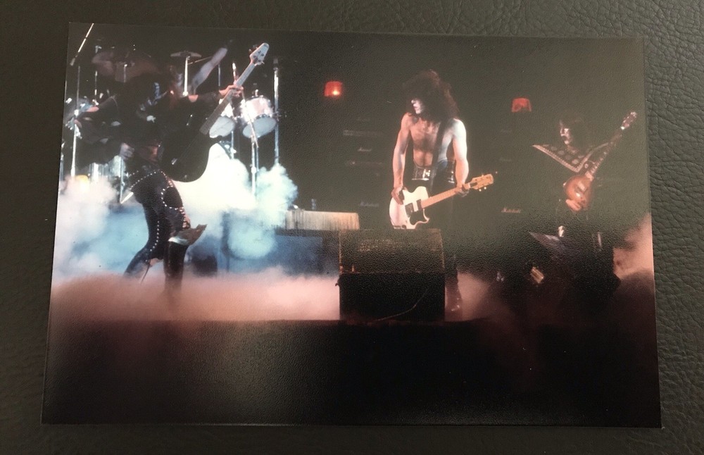 KISS 1974 1975 Hotter Than Hell Dressed To Kill Photo ACE GENE PAUL PETER