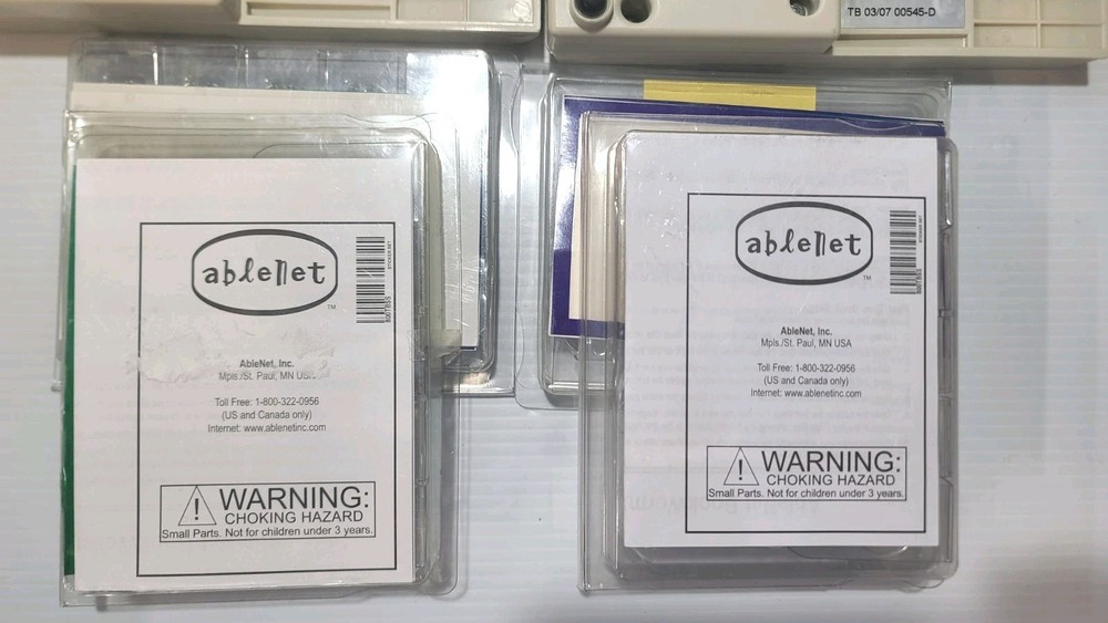 Ablenet Bookworm Literacy Tool Educational Devices & Memory Modules Lot Untested