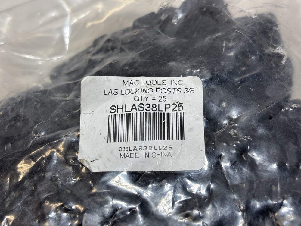 MAC TOOLS 3/8" Las Locking Posts SHLAS38LP25 (Pack of 25)