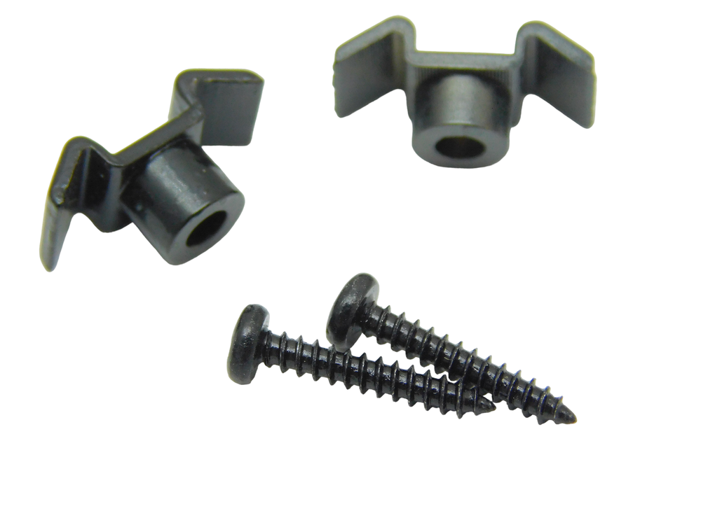 Butterfly Black String Tree Retainers 2pcs.