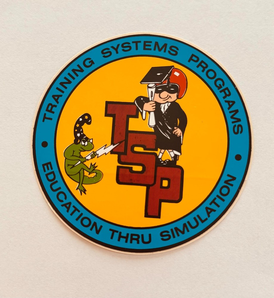 TSP (Training Systems Programs) Decal, Naval Aviation  DEC-0137