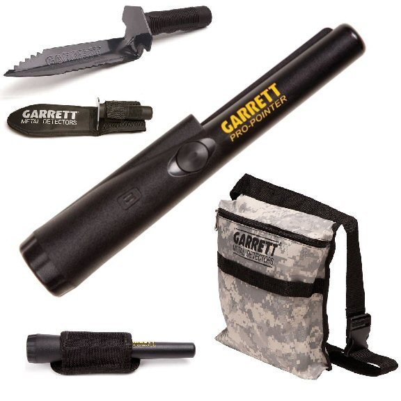 GARRETT PRO POINTER II  Pinpointer Camo Pouch & Edge DIGGER, COMBO FREE SHIPPING