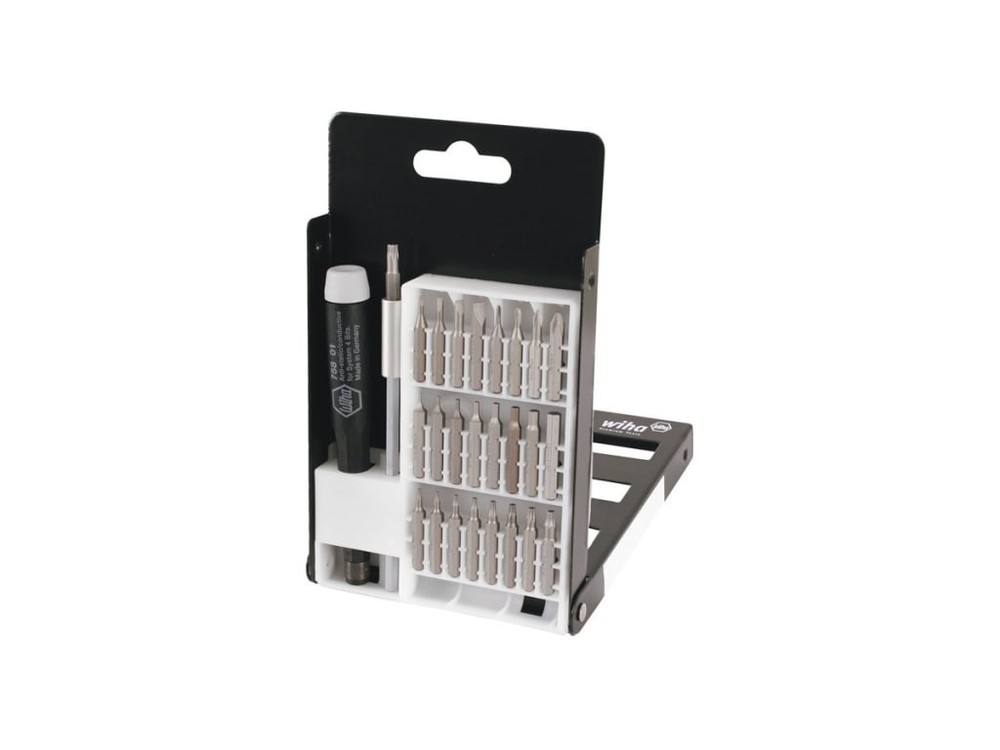 Wiha 75994 - 27 Piece System 4 ESD Safe Microbits Set