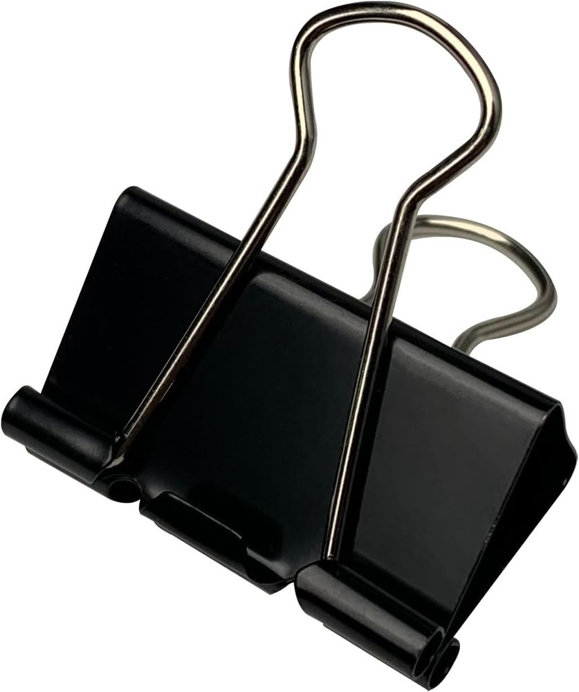 40 Count Medium Binder Clips - Spring-Tight, Rust-Proof Clamps for Documents