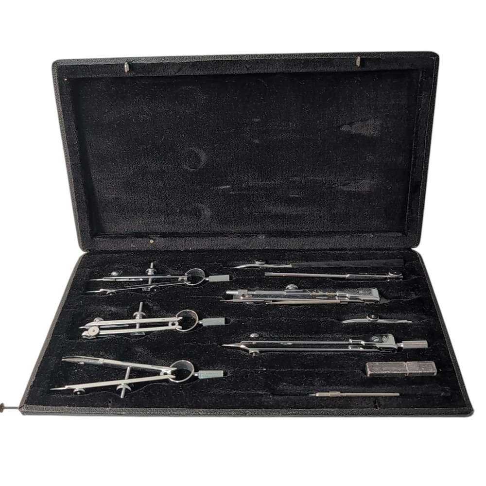 Vintage Jakar S100 Drafting Set Made In Czechoslovakia Boxed Engineering Maths