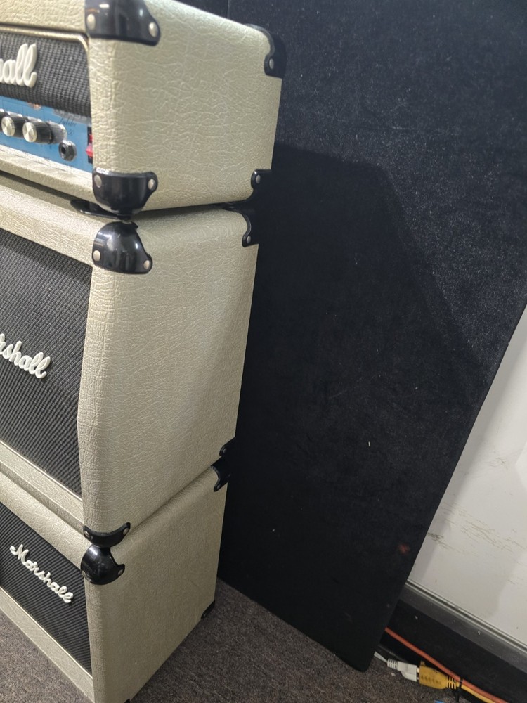 1987 Marshall Silver Jubilee 25-50 Micro Stack Anniversary Excellent Condition