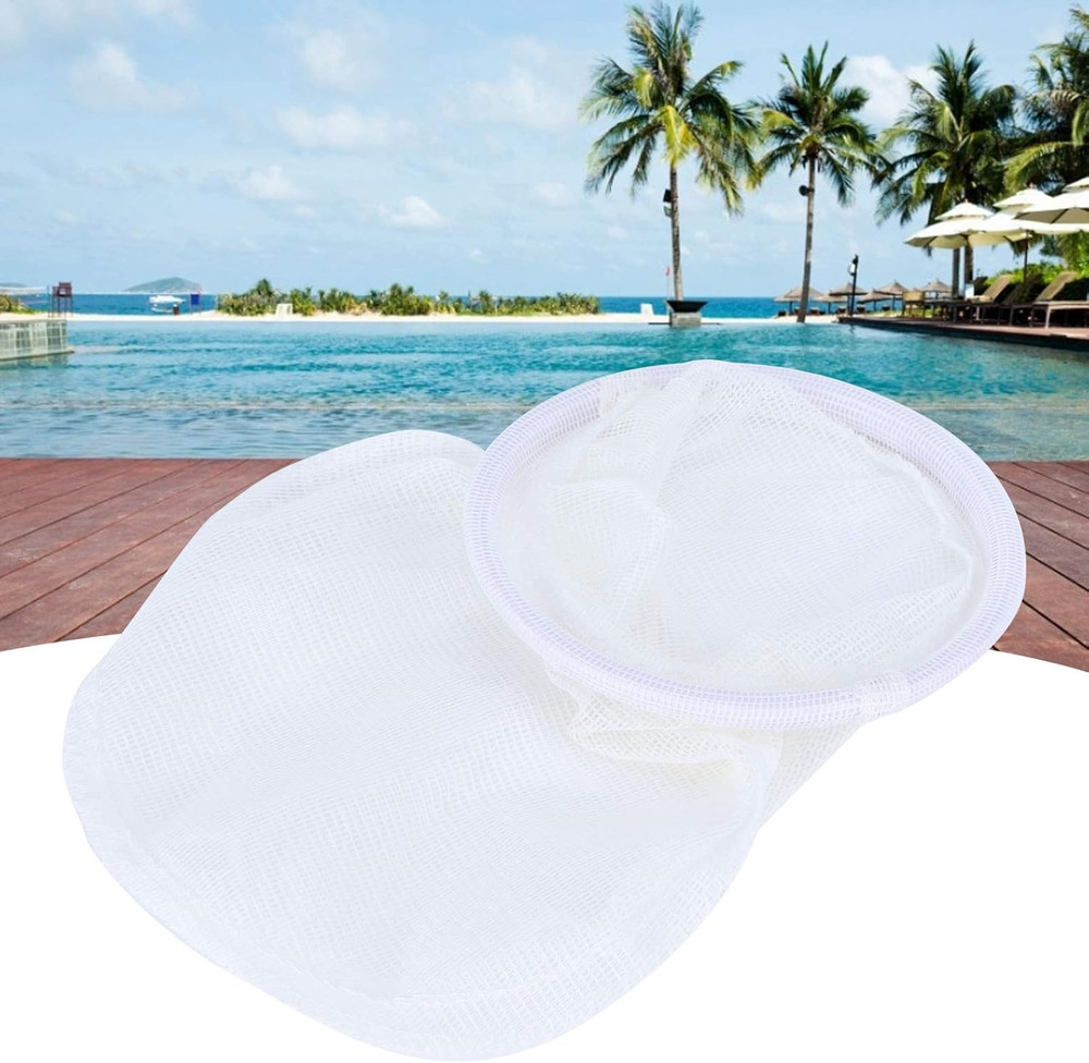 Pool Leaf Net Bag Skimmer Filter Basket Replacement Tool for Inground & Above...