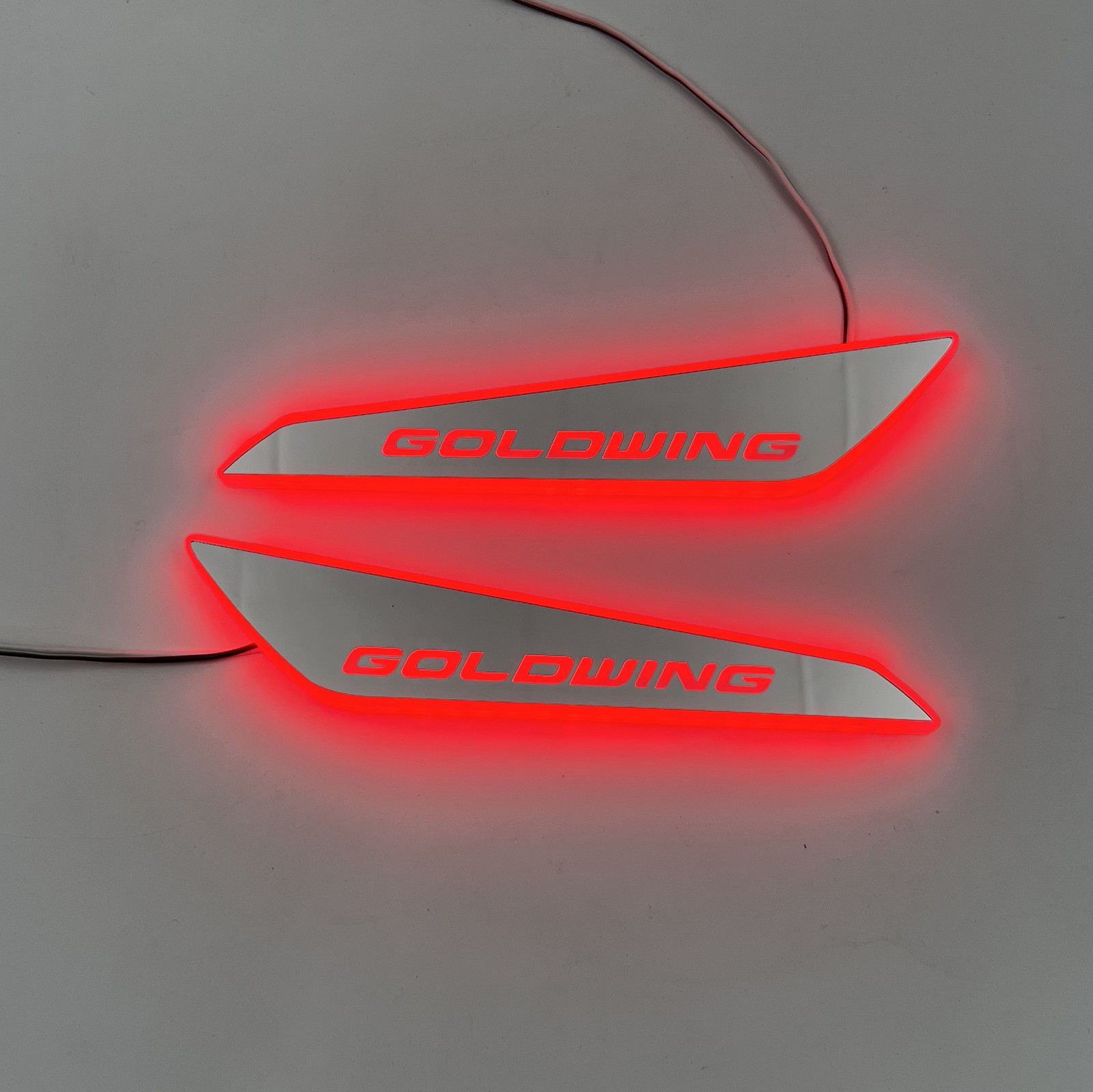 Front Brake Fork Mounted LED Lights For Honda Goldwing GL1800 F6B 2018-2024