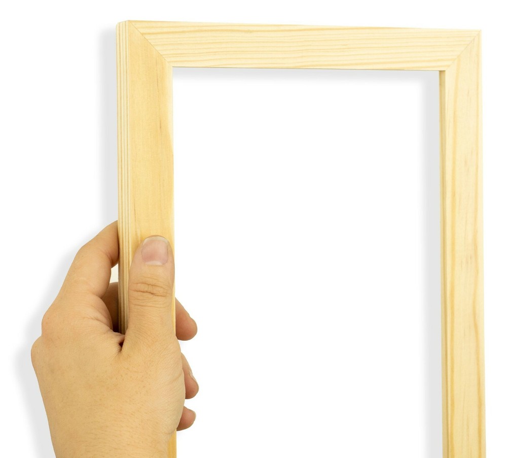 Distressed Emily - Deep Blue Picture Frame - Solid Wood