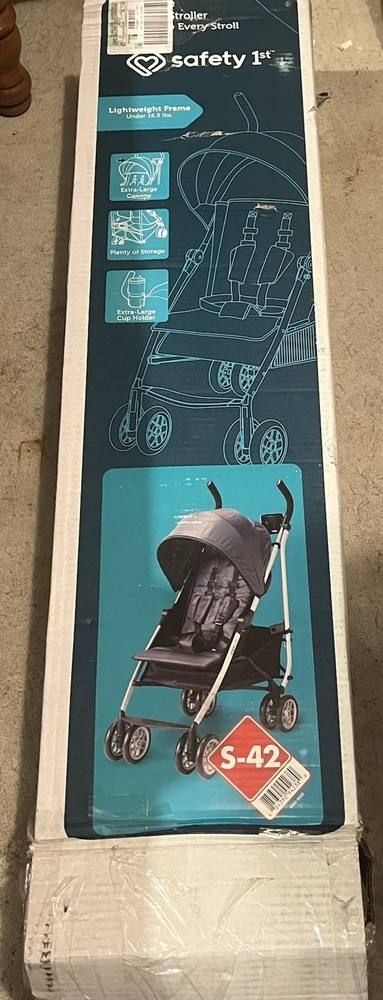 Safety First Stroller Step Lite Lightweight with Storage and Canopy