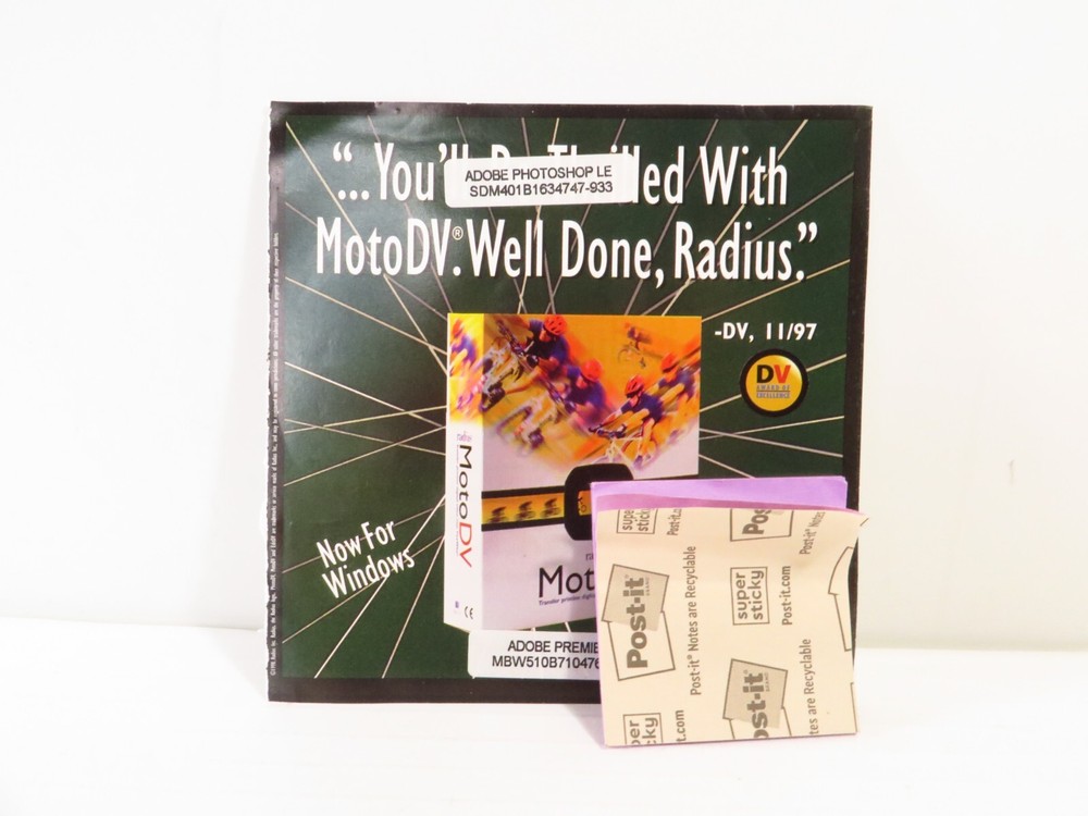 Adobe Premiere 5.1 for Windows w/ Product Code, Used