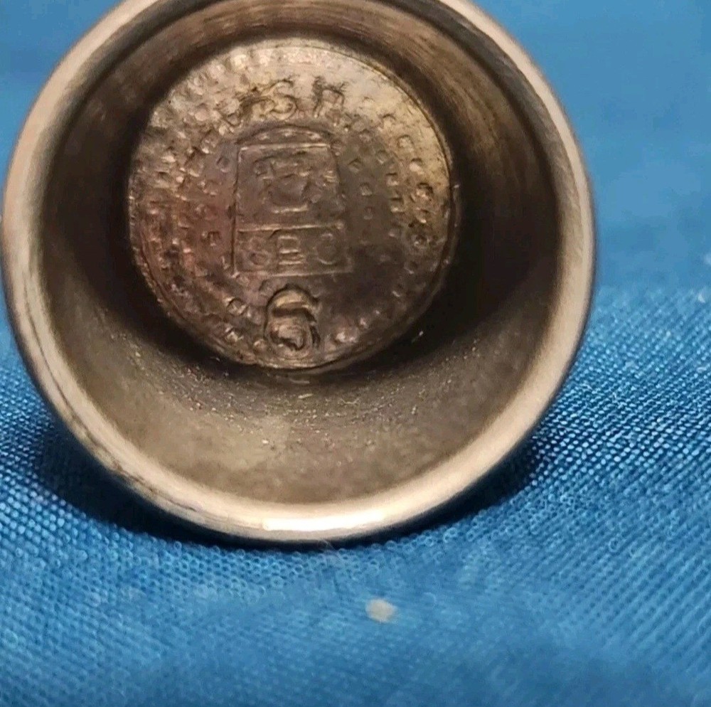 Antique Simons Bros Co Thimble Size 6