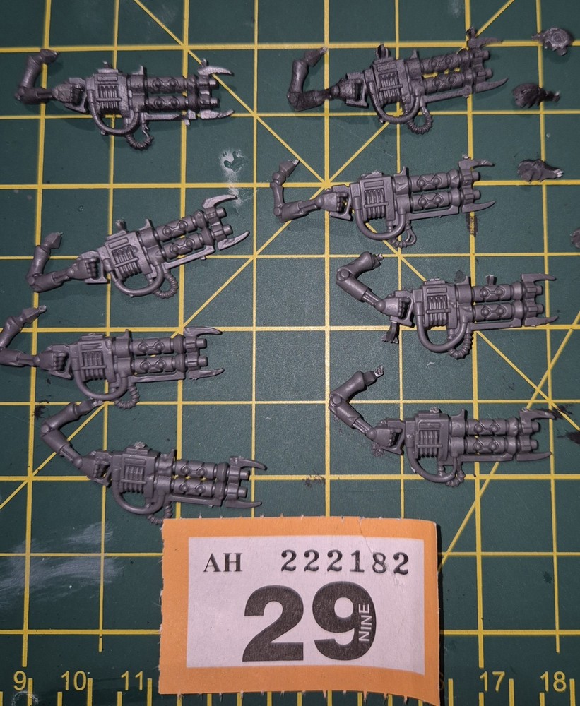 Warhammer 40k Necron Warriors Weapons Spare Bits
