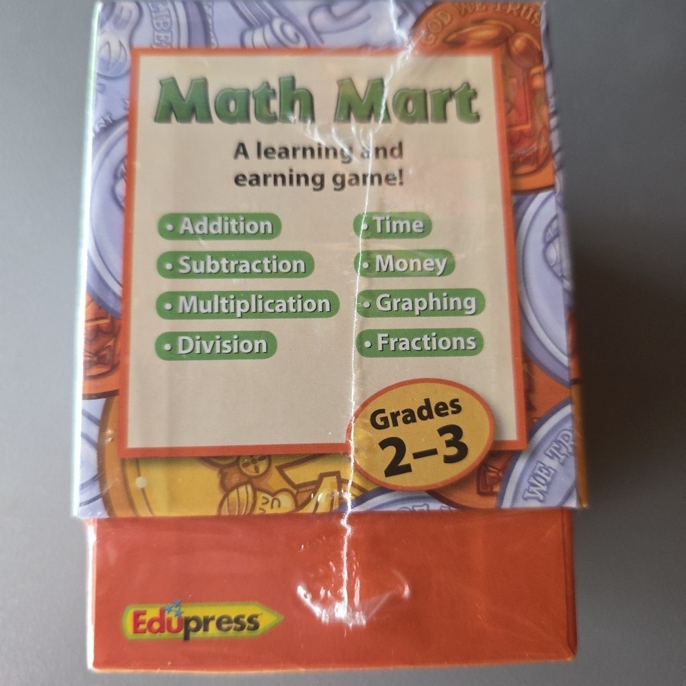Edumart Math Mart Game Grades 2-3
