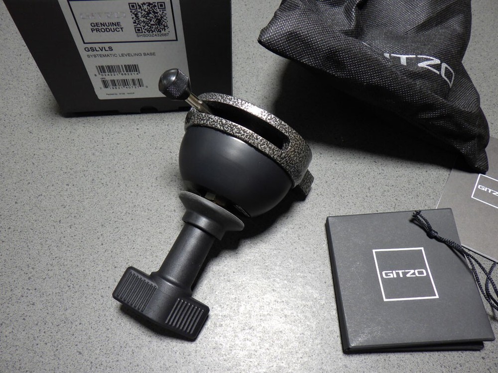 GITZO GSLVLS Tripod Accessory Systematic Leveling Base