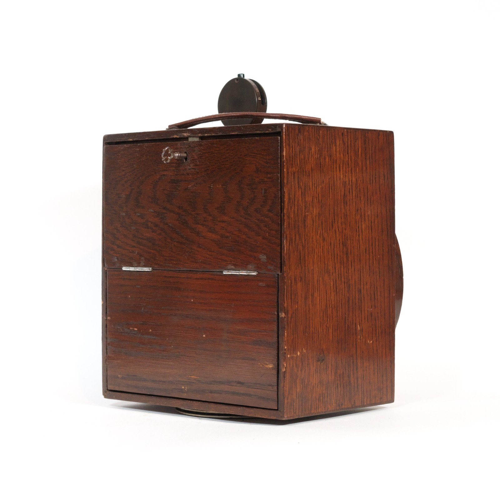 Tiny, Ingenious 1932 Adey All-In-One Portable Radio w/Multi-Function Control Key