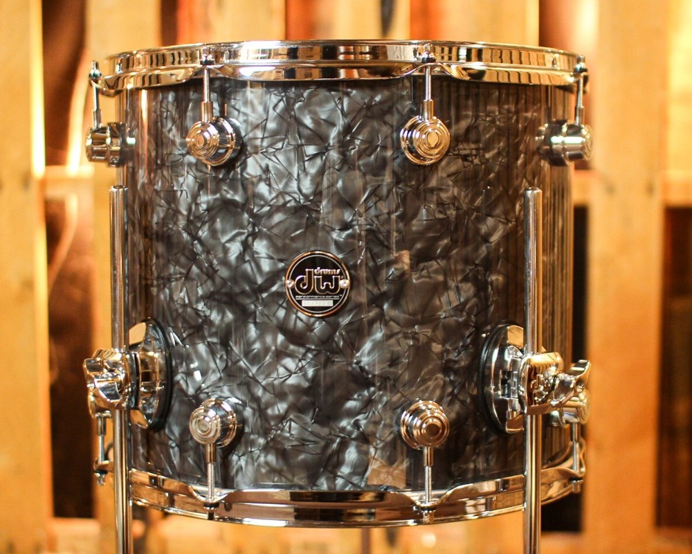 DW Performance Black Diamond Floor Tom - 12x14