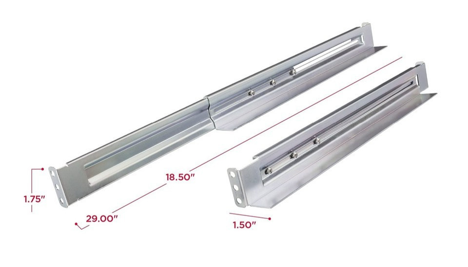CyberPower Universal 4-Post Rack Mount Rail Kit (4POSTRAIL)