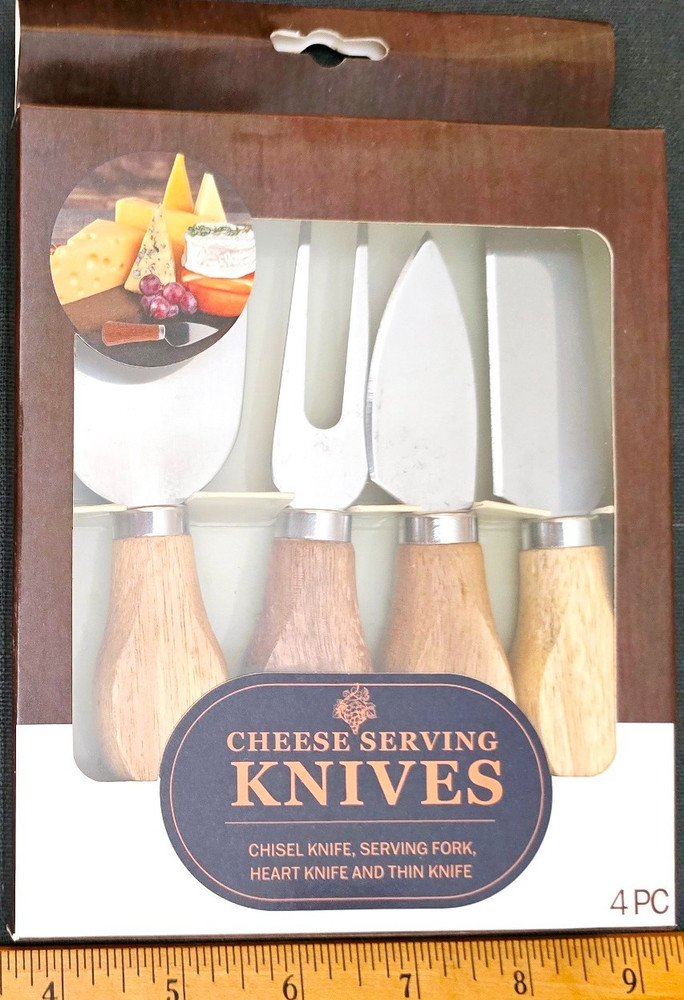 Very Nice 4pc Cheese Serving Set