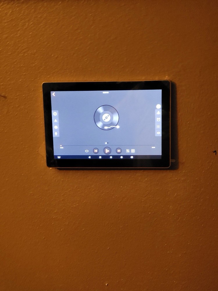 In-Wall Touchscreen Music Amp